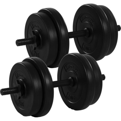 Movit 2 jednoruční nakládací činky s kotouči 20 kg – Zboží Mobilmania