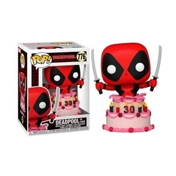 Funko pop: marvel - deadpool 30th - deadpool in cake