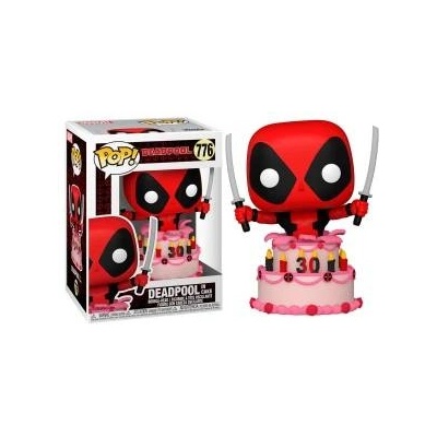 Funko pop: marvel - deadpool 30th - deadpool in cake