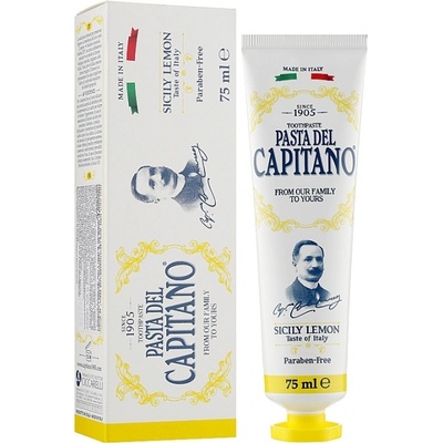 Pasta Del Capitano 1905 Sicily Lemon Toothpaste Пасти за зъби 75ml