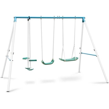 KLARFIT OLAV детска люлка с детски балансьор синя (SW1-Swing-3-BL) (SW1-Swing-3-BL)