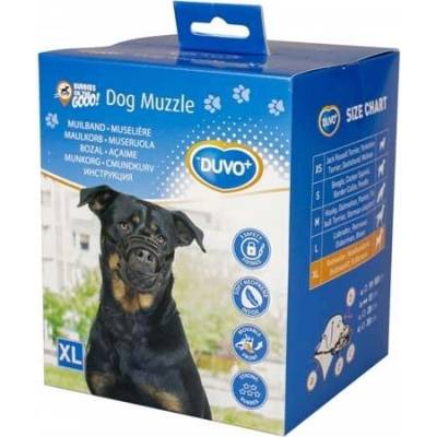DUVO+ Buddies to the go! Plastový náhubok XL Rottweiler Newfoundland Bullmastiff St Bernard