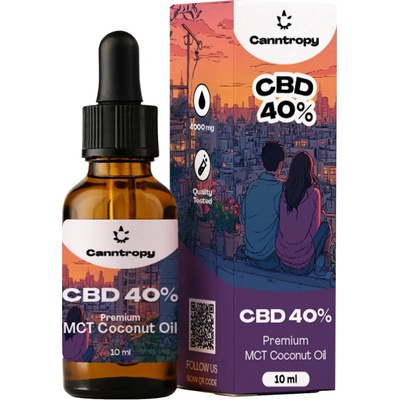 Canntropy CBD Konopný Olej 40% 4000mg 10 ml