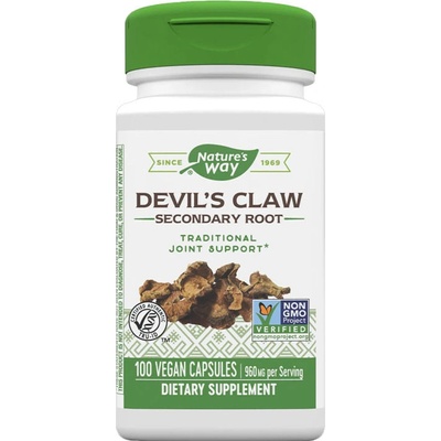 Nature's Way Devil’s Claw Secondary Root 100 kapslí