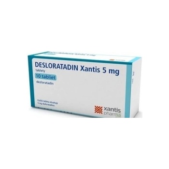 Desloratadin Xantis 5 mg tbl. 10 x 5 mg