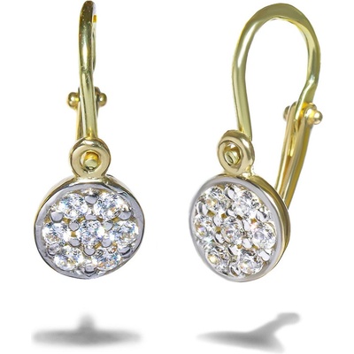 Blink-Blink náušničky pre bábätká s diamantmi 3571ZDG