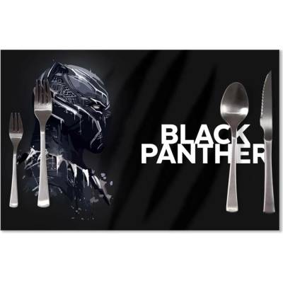 Sablio Prostírání BLACK PANTHER Scrape 40x30cm