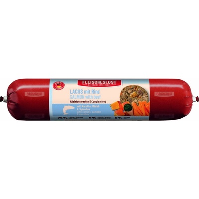 Meatlove Salmon with Beef carrot pumpkin & Spirulina 400 g