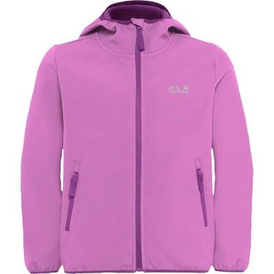 Jack Wolfskin Детско софтшел яке Jack Wolfskin Kid's Fourwinds Jacket Softshell jacket - Foxglove - размер 176 (EU) (703-5261-1317)