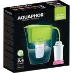 АКВАФОР ФИЛТРИРАЩА КАНА Aquaphor Smile 2.4л с 1бр ФИЛТЪР A5 ЗЕЛЕНА (110016/ 110018)