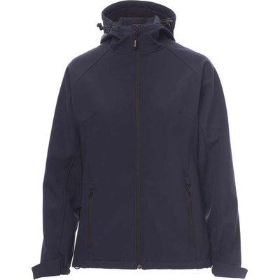 PAYPER gale lady 001045-0355 / Дамско софтшел яке с качулка - тъмносиньо xxl (001045035508007xxl)