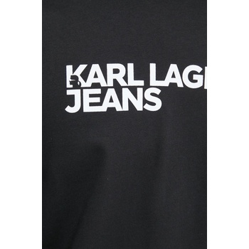 Karl Lagerfeld Jeans Памучна тениска Karl Lagerfeld Jeans (A1M17002)