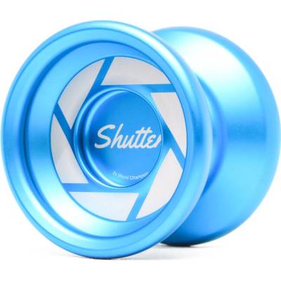 YoyoChampion Shutter Kovové Yoyo Modrá