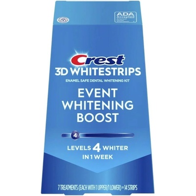 Procter & Gamble Bieliace pásiky Crest 3D Whitestrips EVENT WHITENING BOOST 14 ks