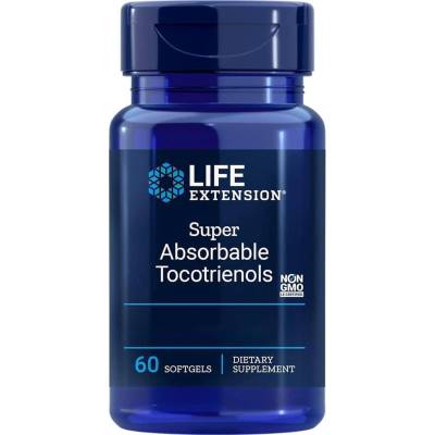 Life Extension Super Absorbable Tocotrienols, 60 софтгел капсули, Life Extension (01400 LE)