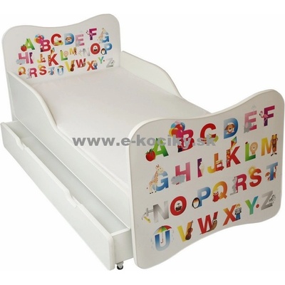 Amila ABC biela + matrac