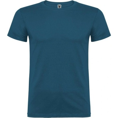 Roly tričko Beagle krátký rukáv pánské E6554-45 petrolejová