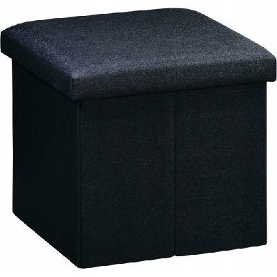 Kesper Pouf s úložným prostorem plátěný vzhled 38x38