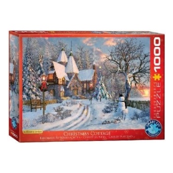 Eurographics Weihnachtschalet von Dominic Davison 1000 Teile | Dominic Davison