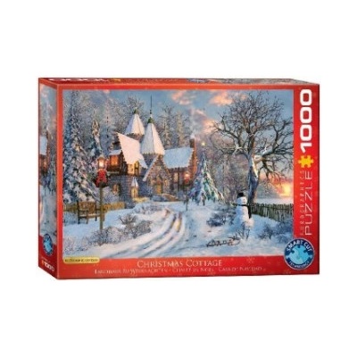 Eurographics Weihnachtschalet von Dominic Davison 1000 Teile | Dominic Davison