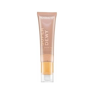 Makeup Revolution Super Dewy Skin Tint Moisturizer tónujúce a hydratačné emulzie Medium Light 55 ml