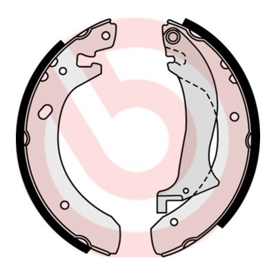 Sada brzdových čeľustí BREMBO S 44 504