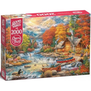 Cherry Pazzi Пъзел Cherry Pazzi от 2000 части - В гората (50095)