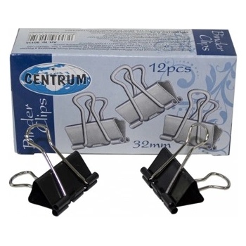 Image 1 of Centrum Щипки, захващат до 140 л. , размер 32 mm, 12бр. в опаковка (OK701)