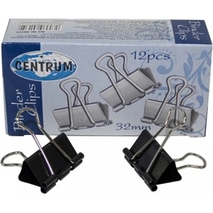Centrum Щипки, захващат до 140 л. , размер 32 mm, 12бр. в опаковка (OK701)