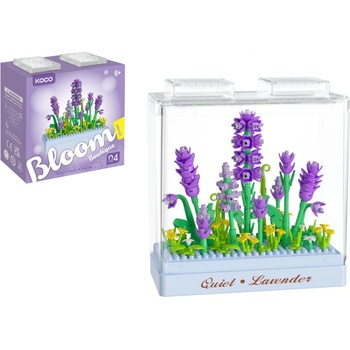 KOCO Stavebnice mini Levandule 239 ks