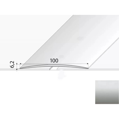 Effector Profil prechodový Striebro A72 1 m
