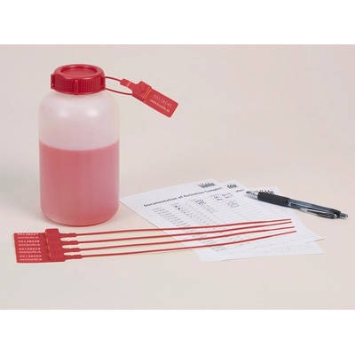 Lahev se širokým hrdlem z HDPE, plombovatelná pro větší bezpečnost, 1000 ml, BJ = 24 ks