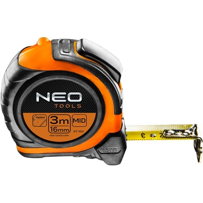 NEO TOOLS svinovací metr 3m oboustranný 67-193