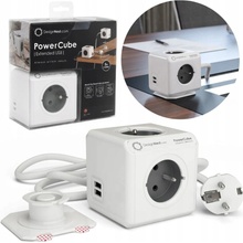 Cubenest PowerCube Extended USB 3 m šedá