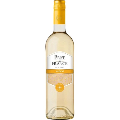 Brise de France Muscat polosladké francouzské bílé 12,5% 0,75 l (holá láhev)