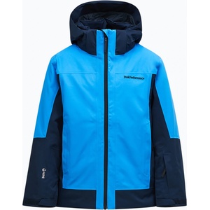 Peak Performance Детско скиорско яке Peak Performance Rider Tech Insulated Jacket azure ascent/blue shadow