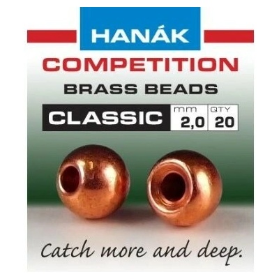 Hanák HA Classic mosaz.hlavičky měděné 2.0mm,20ks