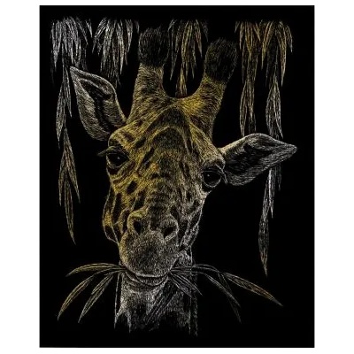 Royal & Langnickel - Творчески комплект за гравиране - Жираф (GOLF24)