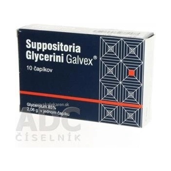 Suppositoria Glycerini Galvex sup.10 x 2,06 g