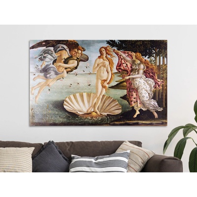 Zrození Venuše - Sandro Botticelli Varianta: 70x45 cm - na KAPA desce 5 mm (k zavěšení)