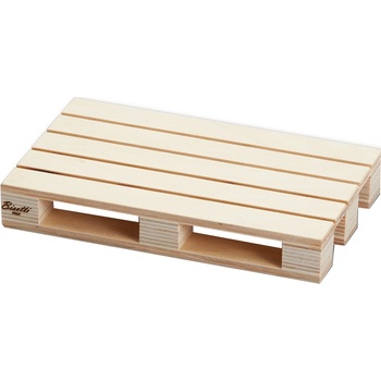 Bisetti Дъска за сервиране тип "Палет" 20x12xh3cm НАТУРАЛ (26121) (014374)