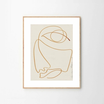 Moikka Plakát Melancholic by LouLou Avenue 21x29,7 (A4)