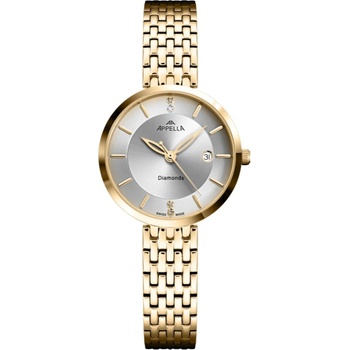 Appella Дамски часовник Appella Diamonds - L50013.1197DQ (L50013.1197DQ)