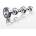 ToyJoy Diamond Star Beads Large Silver
