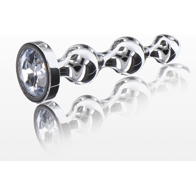 ToyJoy Diamond Star Beads Large Silver