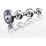 ToyJoy Diamond Star Beads Large Silver