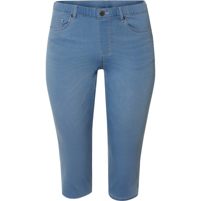 Esmara Dámske džegínsy capri modrá