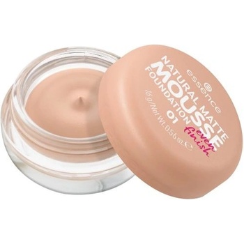 Essence NATURAL MATTE MOUSSE penový make-up 01 16 g