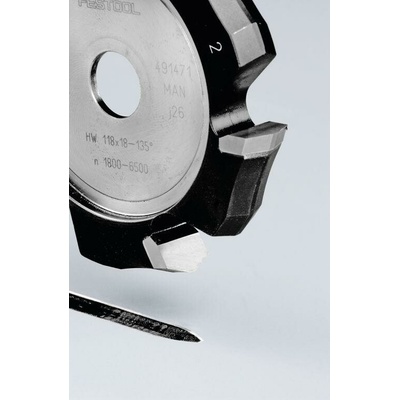 Festool Drážkovací fréza ve tvaru V HW 118x18-135°/ALU