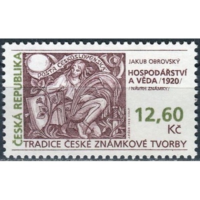Česká pošta (1998) č. 166 ** - 12,60 Kč - Česká republika - Tradice české známkové tvorby